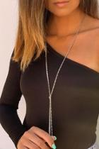  Silver Knot Lariat