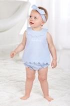  Monogrammed Pinafore Set