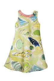  Abstract Shells Dress