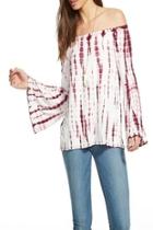 Flared Off Shoulder Top