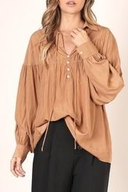  Flowy Button Blouse