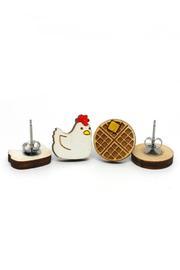  Chicken And Waffle Earrings