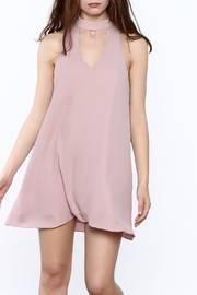  Choker Neck A-line Dress