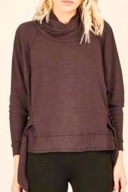  Cowl Neck Side Tie Top