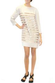  Bronze Striped Dress