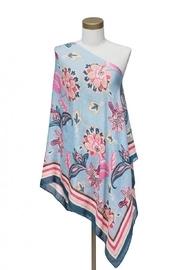  Scarf Poncho - Blooms