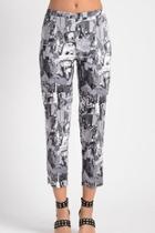  Collage Cropped Pant
