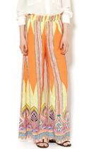  Printed Orange Pant