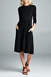  Ruffle Mock Dress