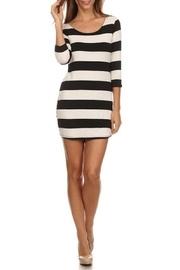  Black/white Stripe Tunic