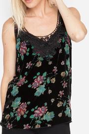  Floral Burnout Tank