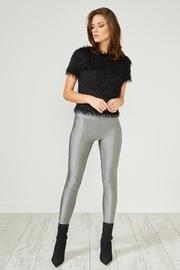  Grey Glitter Leggings