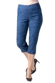  Leaf Print Capri