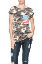 Americana Camo Top