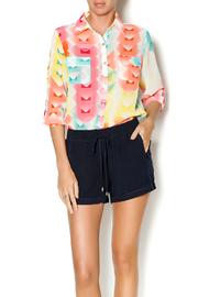  Button Front Blouse