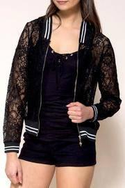  Varsity Style Lace Jacket