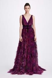  Textured Tulle Gown