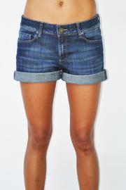  Cuffed Denim Shorts