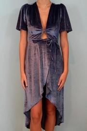  Lana Velvet Wrap-dress