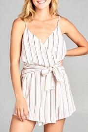  Mauve Stripe Romper