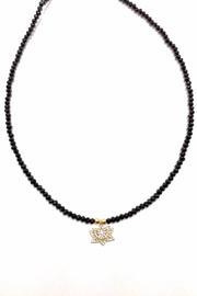  Lotus Beaded Choker