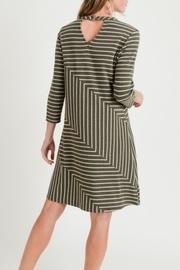  Linear Knit Dress