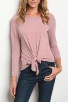  Waist-tie Top