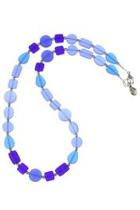  Cobalt Seaglass Necklace