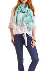  Blue Silk Scarf
