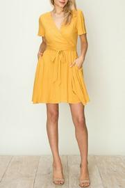  Wrap Dress With Waist Tie