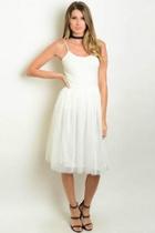  White Tulle Skirt