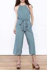 Blue Culottes Jumpsuit