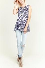  Contrast Back Tank