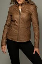  Fur Leather Jacket