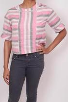  Gaudi Striped Blouse