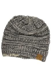  Gray Two-tone Beanie