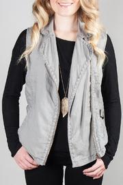  Grey Moto Vest
