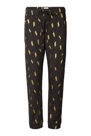  Gold Feathered Sweatpants