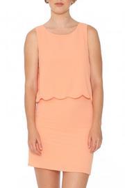 Scalloped Tiered Dress