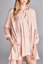  Solid Tunic Top