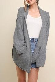  Cuffed Sleeve Cardigan