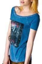  Sky-blue Motley-crue Tee