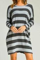  Oversized Long Sleeve Dress