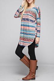 Aztec Print Tunic