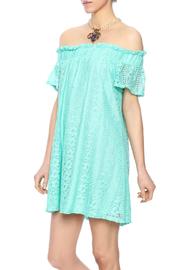  Lace Off Shoulder Dress