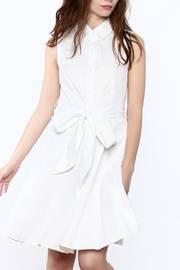  White Button-down Dress