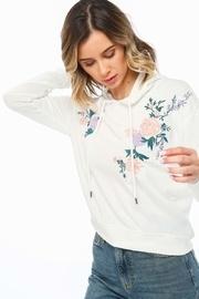  Embroidered Hooded Sweatshirt