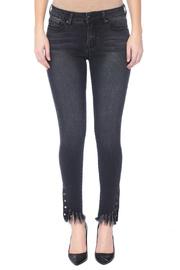  Blair Grommet Fringe Hem Jean