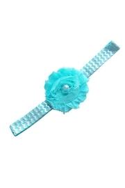  Aqua Rose Headband