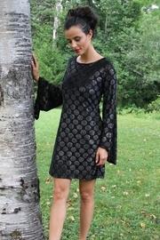  Bell-sleeve Holiday Dress